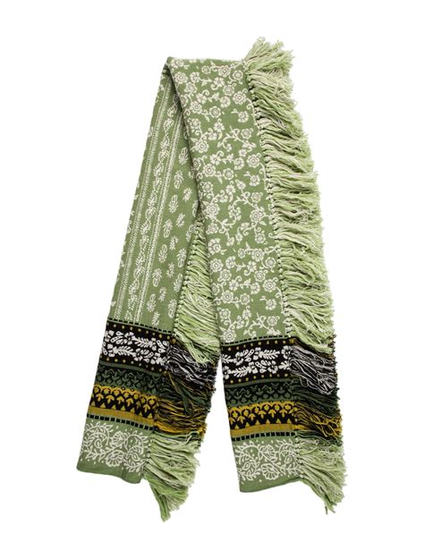 burberry prorsum leaf design scarf